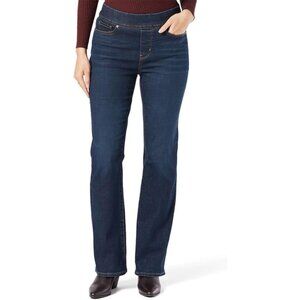 Women's Stretch Bootcut Jeans High Waist Slim Fit Tummy Control Denim 14